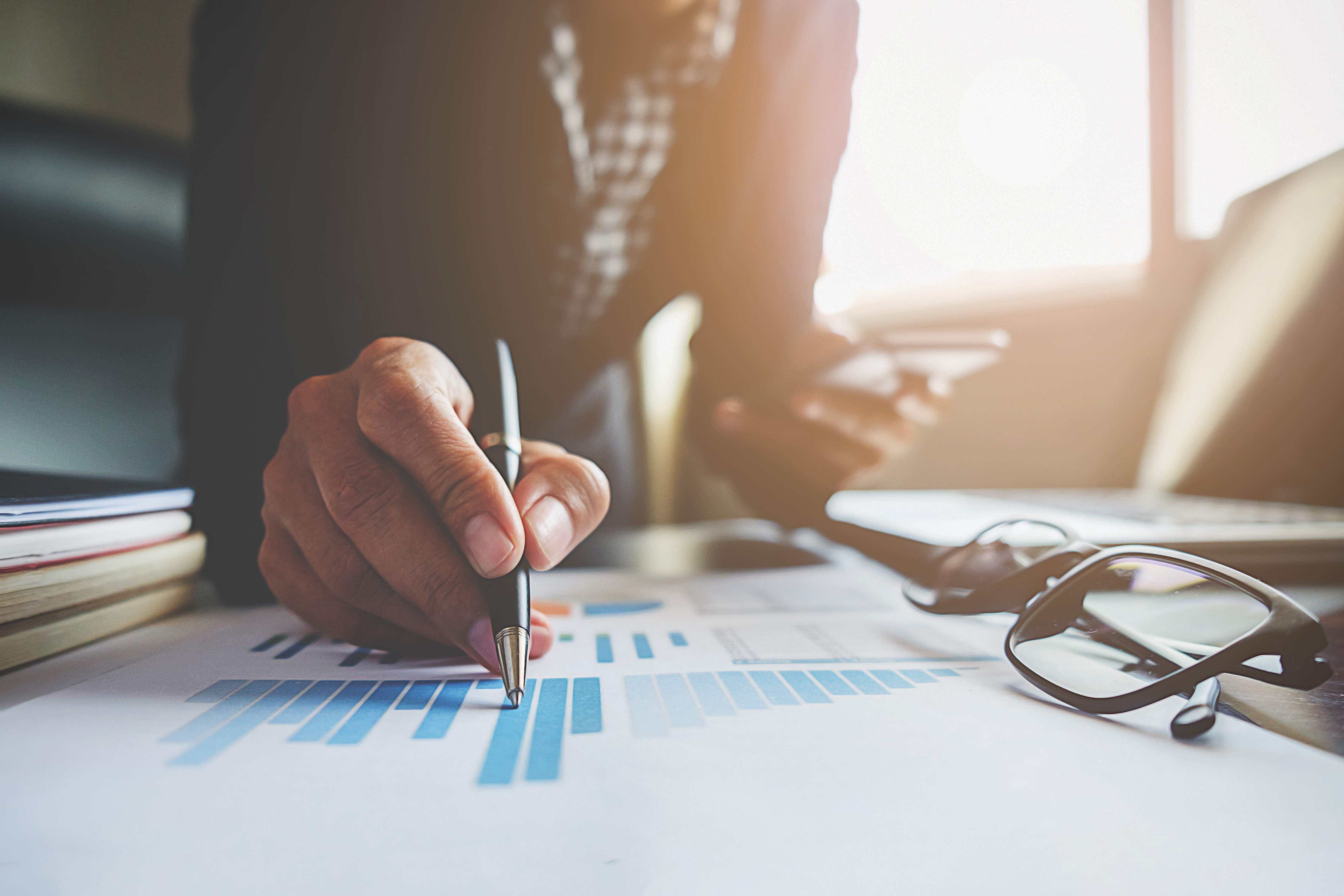 Accounting and payroll services illustration